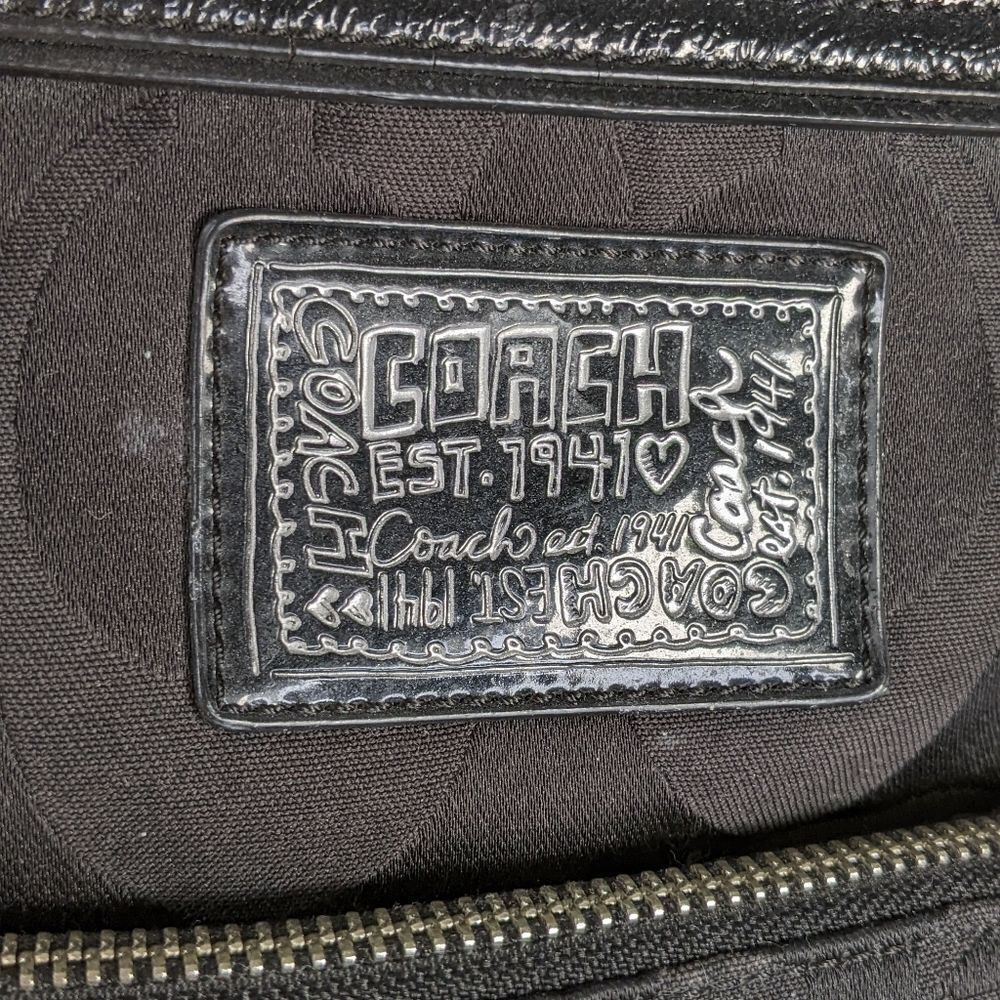 Coach Signature Daisy Poppy Backpack - Picture 4 of 13